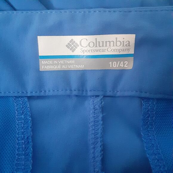 Columbia Pants Womens 10/42 Blue Chino Straight PFG Fishing Outdoors - Picture 3 of 9